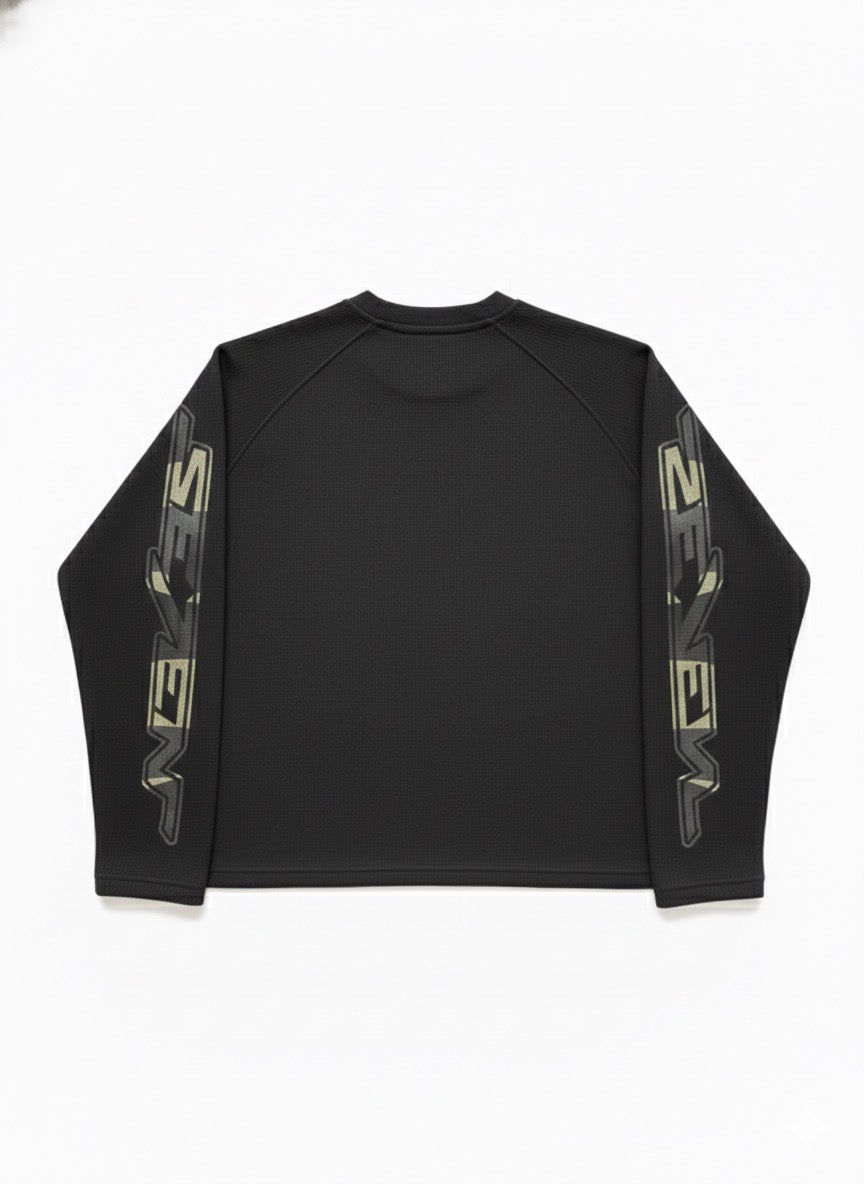 SE7EN CAMO WAFFLEKNIT