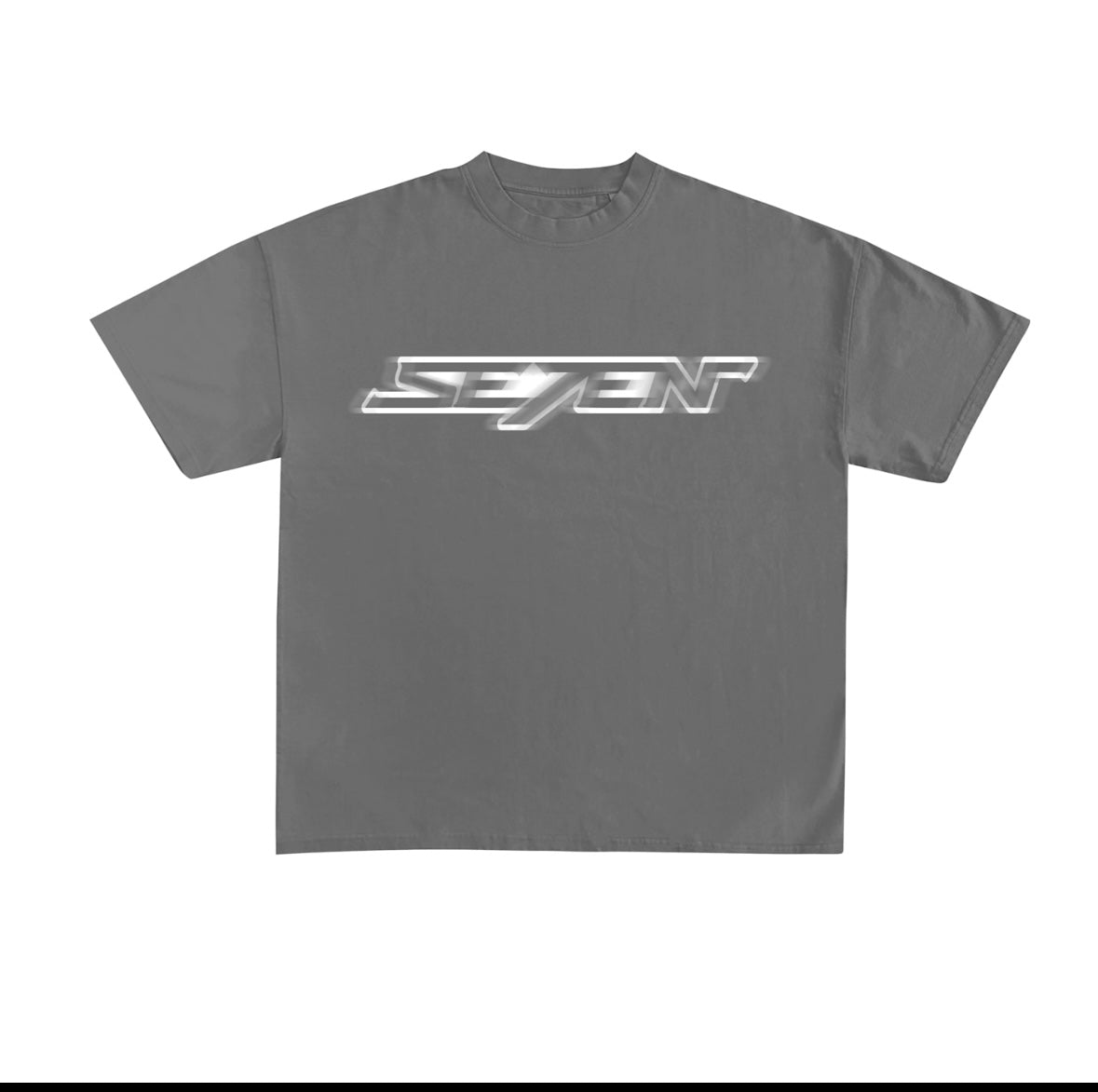 SE7VEN "BLUR" T-SHIRT (GREY)